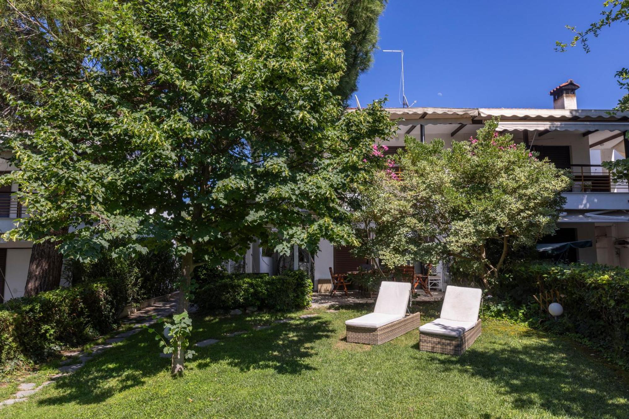 Lovely Villa 3 Min From The Beach Hanioti Luaran gambar