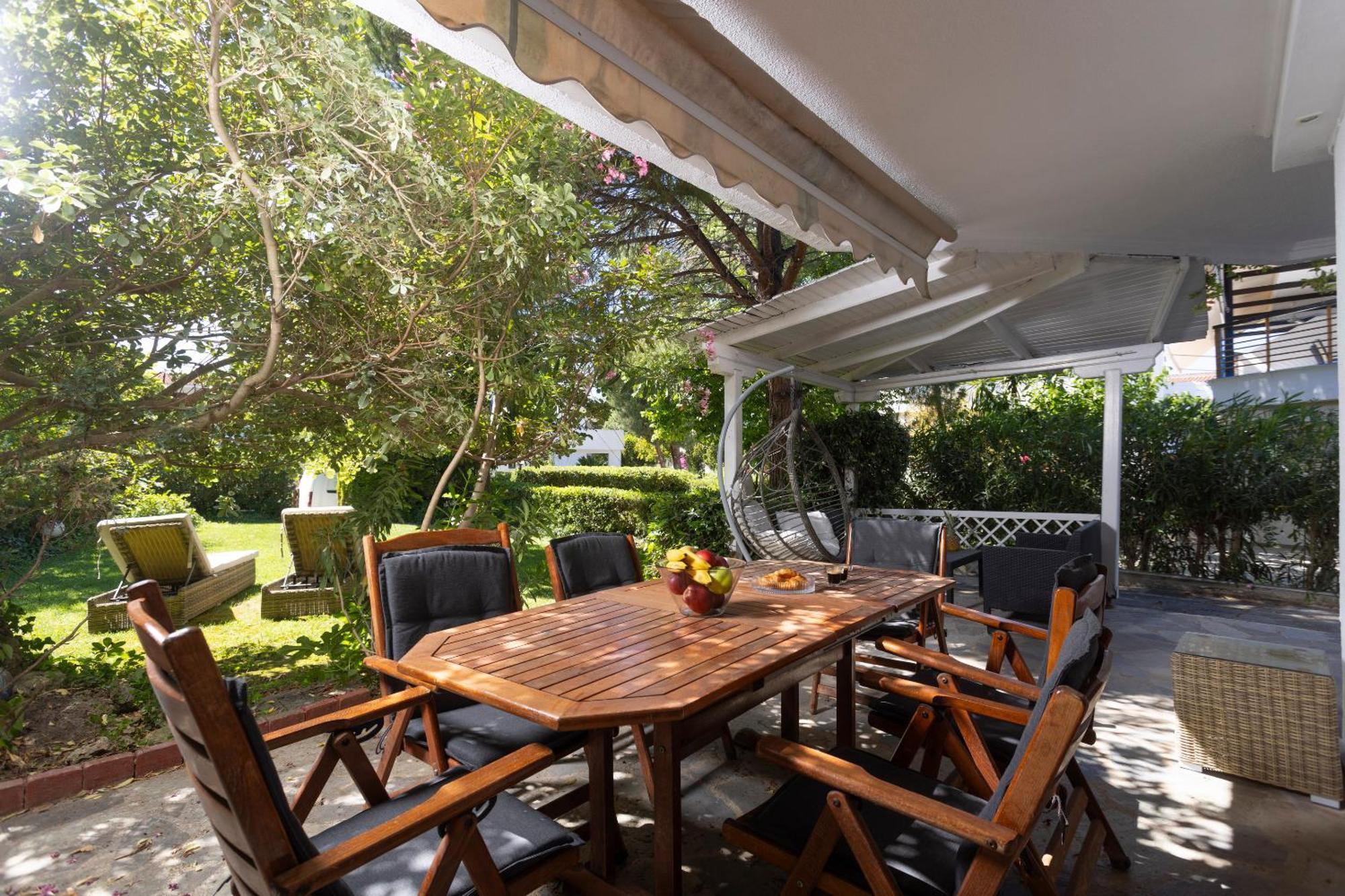 Lovely Villa 3 Min From The Beach Hanioti Luaran gambar